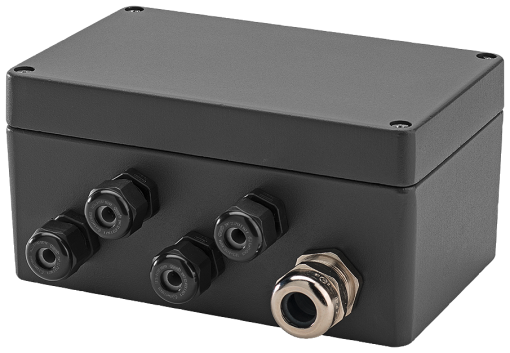 Junction box SIWAREX JB; die-cast aluminum quality to connect in parallel up ...