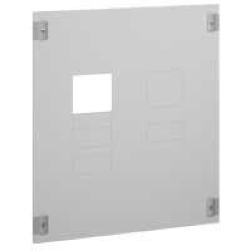 Painel metálico XL³ 400 para DPX³ 630 c diferencial descentrado - altura 600 mm