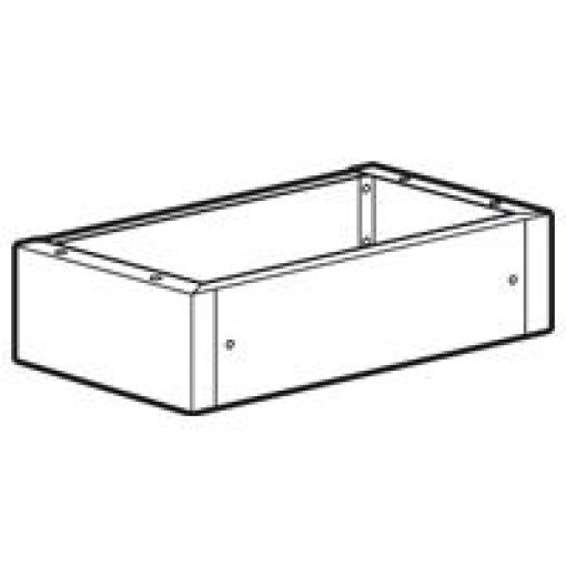 Rodapés para celas de cabos XL³ 800 IP 43 - largura 460 mm