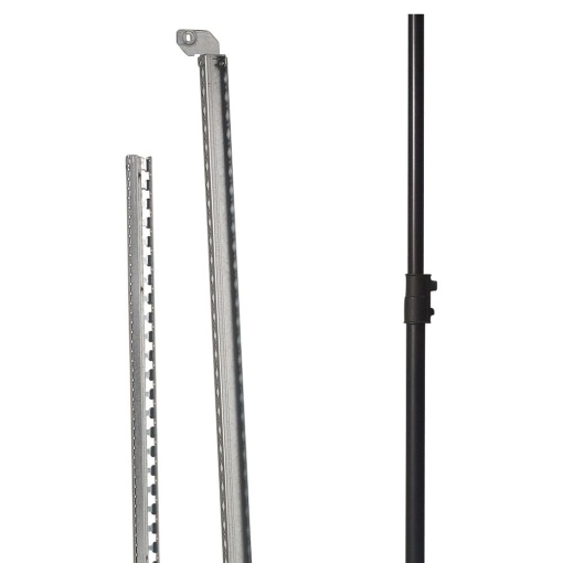 Quadro suporte painéis XL³ 4000 basculante parmário L. 925mm scelas cabos int