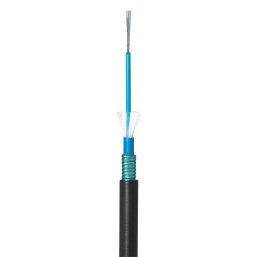 Cabos fibra ótica monomodo OS 2 9125 µm innteriorexterior 15 fibras