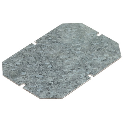 Placa de montagem metálica p caixas 360x270 mm - aço galvanizado esp.1510