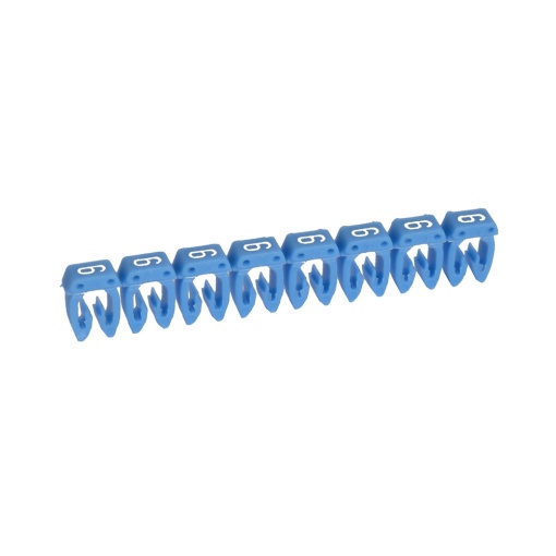 Marcadores para cabos de 1,5 mm2 a 2,5 mm2 CAB 3 - 6 Azul