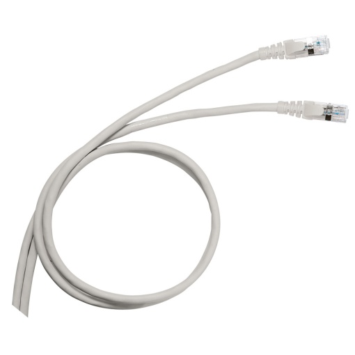 LCS3 Cordões RJ 45 cat. 5e - UUTP impedância 100 Ω - PVC - cinzento - 3m