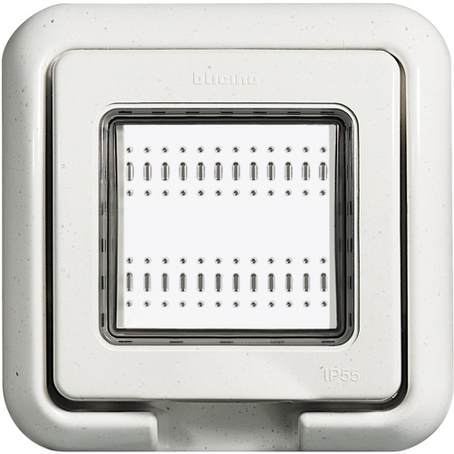 Bticino Idrobox - Quadro estanque IP 55 - para 2 módulos - Branco