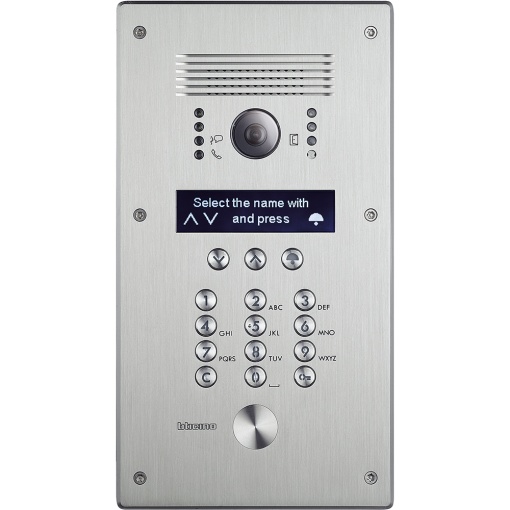 Frontal monobloco com chamada digital - inox de 4 mm