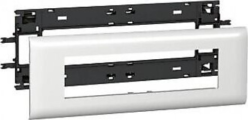 Calha DLP - Quadros Mosaic de 8 módulos - Para tampa de 85 mm - Branco