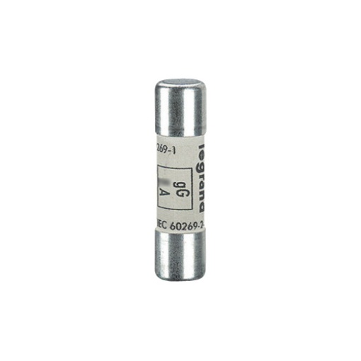 Fusíveis cilíndricos industriais tipo gG - sem indicador de fusão 10X38 - 2A
