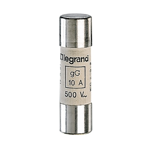 Fusíveis cilíndricos industriais tipo gG sem percutor - 14X51 10A