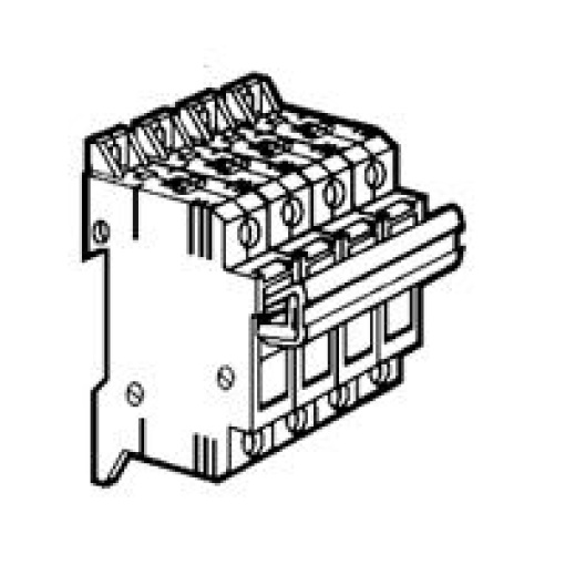 Corta-circuitos seccionadores SP 38 pfusíveis industriais 10 x 38 -3PN equip