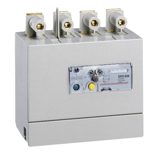 Bloco diferencial eletrónico DPX³  DPX-I 630 - montagem inferior - 4P - 400 A