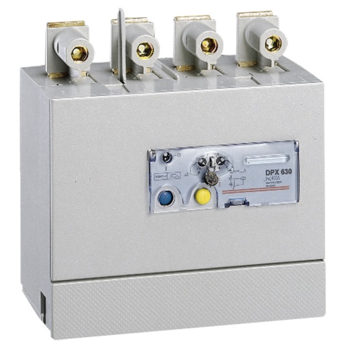 Bloco diferencial eletrónico DPX³  DPX-I 630 - montagem inferior - 4P - 630 A