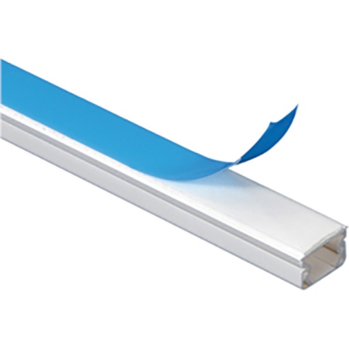 Guia-cabos autocol. p cabos Ø 3 a 6 mm-fornecido em 66 tiras de 2,10m - Branco