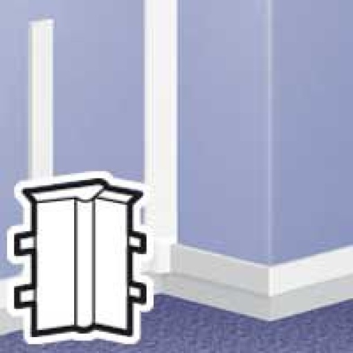 Ângulo DLP interior variável - 75x20 - Branco