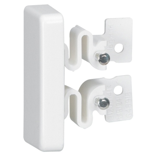 Topo DLP esq. direito - acessório acabamento - 40 x 20 Branco