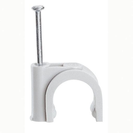 Braçadeira "Fixfor" Para tubos ou cabos redondos -para cabo Ø 16 mm cinzento