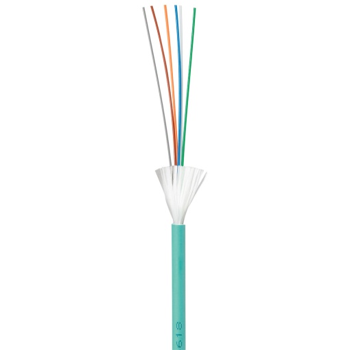 Cabos fibra ótica multímodo OM 3 intext 6 fibras proteção ajustada 900 µm