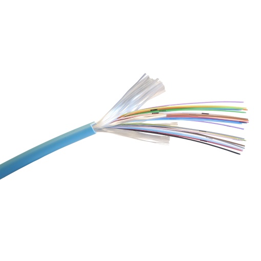 Cabos fibra ótica multímodo OM 3 interiorexterior 24 fibras proteção ajustada