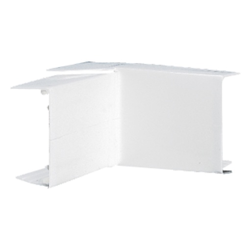 Ângulo DLP reversível - interior e exterior variável - 40 x 16 - Branco