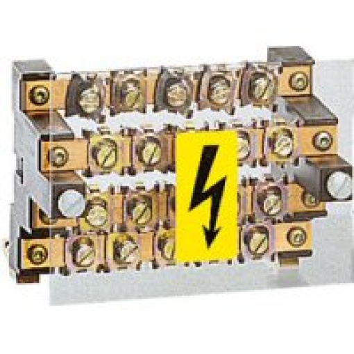 Repartidor em escada para terminais 125 A - 4 barras 12x4 mm