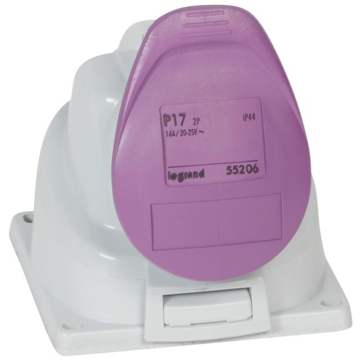 Tomadas salientes P17 - 16 A - 2025 V- 2P - IP 44