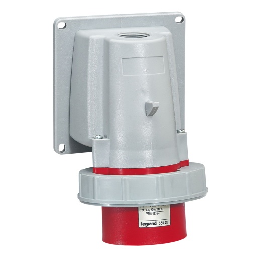 Fichas fixas salientes P17 - 32 A - 380415 V -3PNT - IP 6667