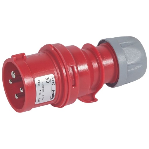 Fichas inversoras de fases P17 -16 A - 380415 V - 3PT - IP 44