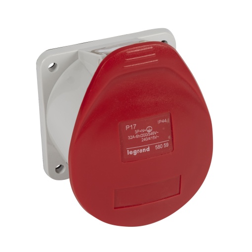 Tomadas de encastrar reduzidas P17 - 32 A - 380415 V-3PNT