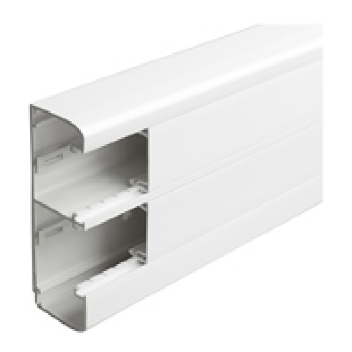 DLP - Calha de encaixe direto 145 x 50 - com 2 compartimentos - com tampa 45mm