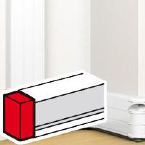 DLP - Topo esquerdo ou direito - para calha 180 x 50