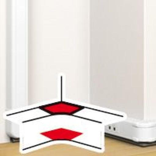 Ângulo DLP antimicrobial 80 x 50 mm - ângulo variável de 80 a 100