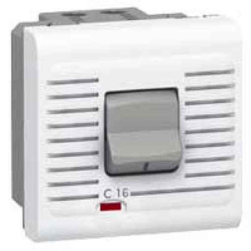 Mosaic - Disjuntor de proximidade magnetotérmico - 16A - 2 módulos - branco