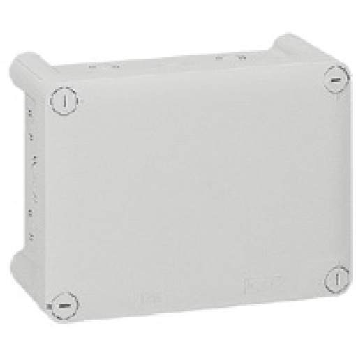 Caixa Plexo Retangular com 28 entradas - 220 x 170 x 86 mm - Cinzento