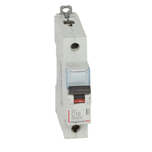 Disjuntor DX³ 6000 - 10 kA - 1P - 230400 V - 10 A - Curva C - 1 mód