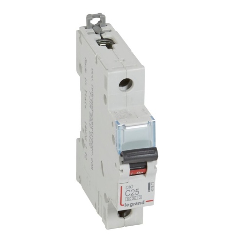 Disjuntor DX³ 6000 - 10 kA - 1P - 230400 V - 25 A - Curva C - 1 mód