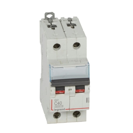 Disjuntor DX³ 6000 - 10 kA - 2P - 230400 V - 40 A - Curva C - 2 mód