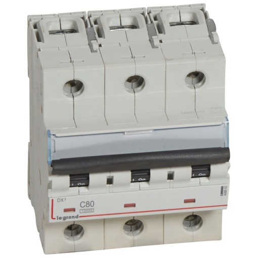 Disjuntor DX3 10000A16kA 3P C80