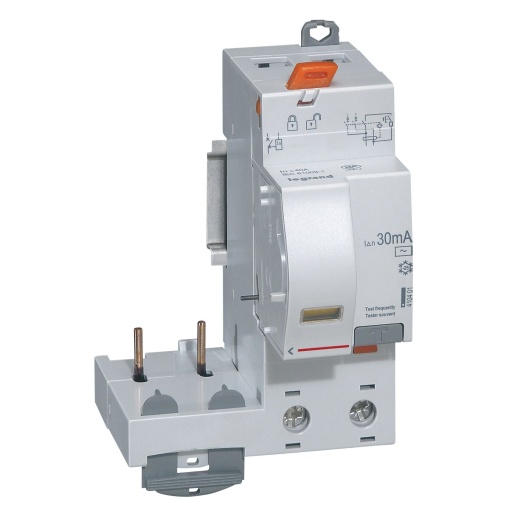 Bloco diferencial adaptável DX3 p disj. 1Mpólo 2P 230 V - 40 A - 30 mA - AC