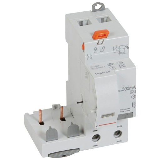 Bloco diferencial adaptável DX3 p disj. 1Mpólo 2P 230 V - 40 A - 300 mA - A