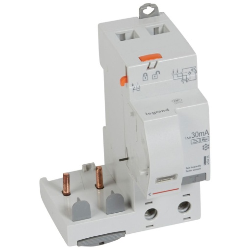 Bloco diferencial adaptável DX3 p disj. 1Mpólo 2P 230 V - 63 A - 30 mA - F