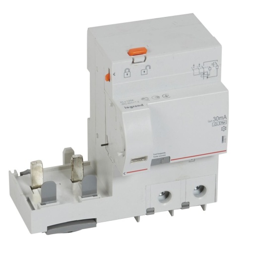 Bloco diferencial adaptável DX3 - 2P - 230 V - 125 A - 30 mA - tipo F