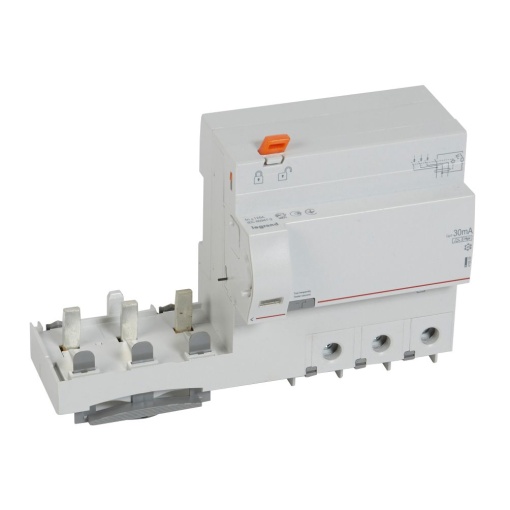 Bloco diferencial adaptável DX3 3P - 400 V 125 A - 30mA - tipo F