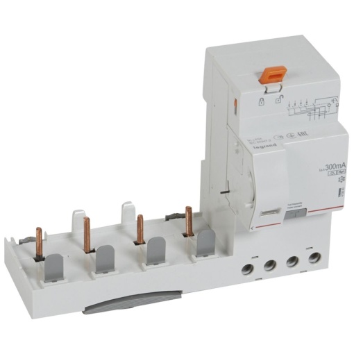 Bloco diferencial adaptável DX3 4P - 400 V 63 A - 300mA - tipo F