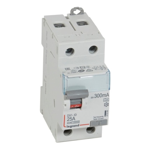 DX³-ID - Interruptor diferencial - 2P - 230 V - 25 A - 300 mA - Tipo A
