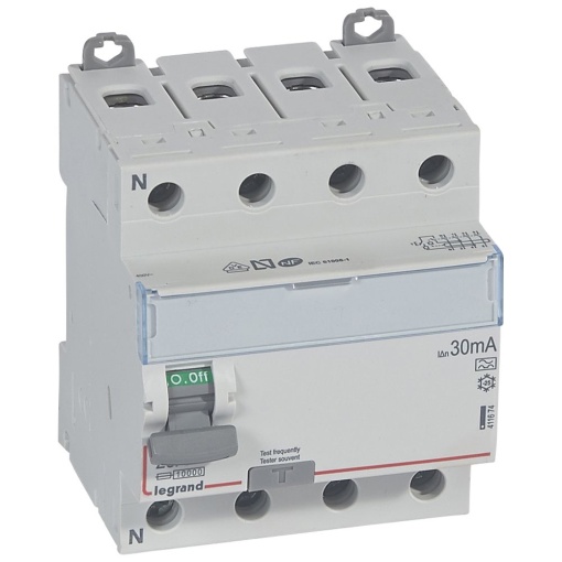 DX³-ID - Interruptor diferencial - 4P - 400 V- 25A 30mA - Tipo A