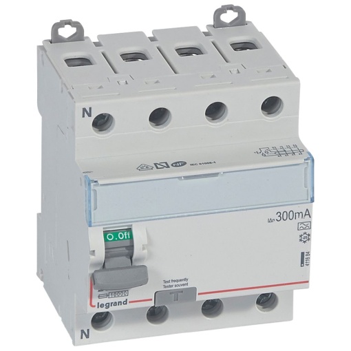 DX³-ID - Interruptor diferencial - 4P - 400 V- 25A 300mA - Tipo A