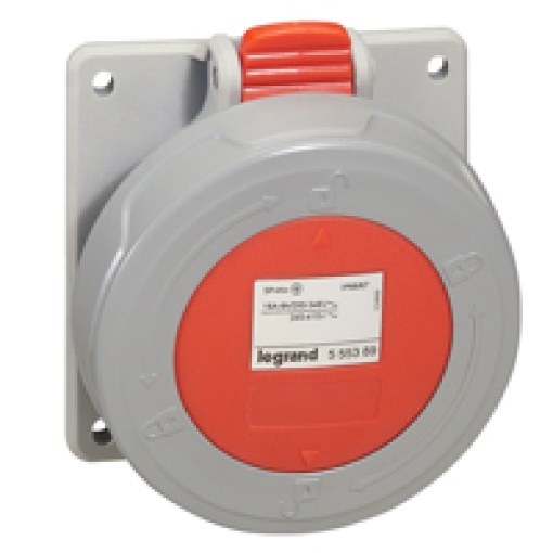 Tomadas de encastrar P17 - 32 A - 380415 V - 3PT-IP6667