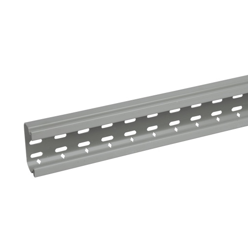 Caminho de cabos PVC - Calhas - Perfurada - 100 x 50 mm