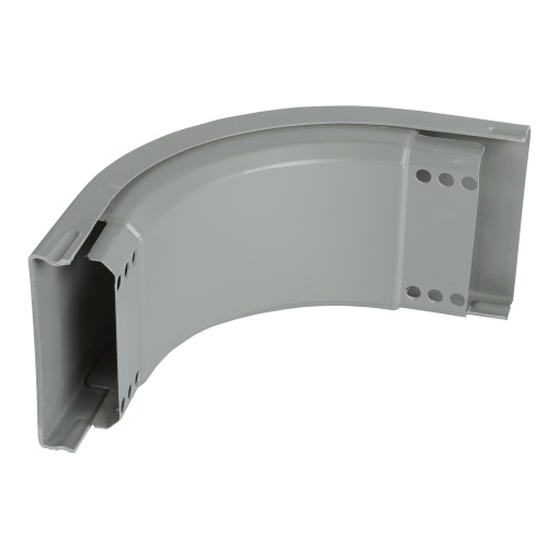 Caminho de cabos PVC - Ângulo de descida a 90o com tampa - 150 x 50 mm