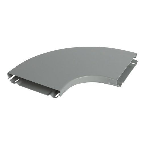 Caminho de cabos PVC - Curva a 90o com tampa - 300 x 50 mm